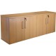 Four Door Credenza with Shelves